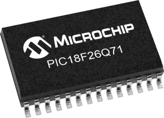 IC Integrated Circuits PIC18F26Q71-E/SO SOIC-28 Microcontrollers - MCU