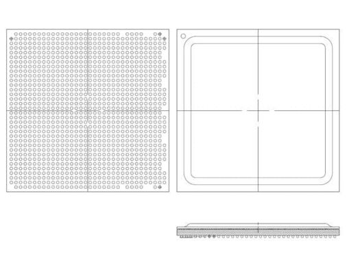 IC Integrated Circuits XC5VLX50T-2FF1136C FBGA-1136 Programmable Logic ICs