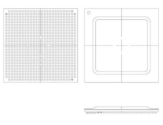 IC Integrated Circuits XC4VFX60-10FFG672I FBGA-672 Programmable Logic ICs