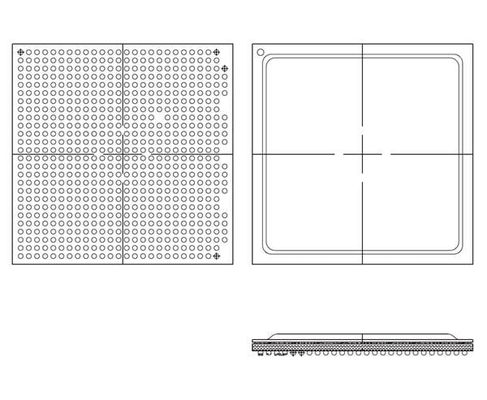 IC Integrated Circuits XC5VSX50T-2FF665I FBGA-665 Programmable Logic ICs