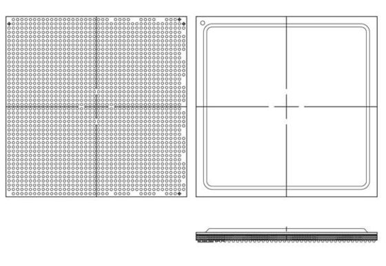 IC Integrated Circuits XC5VFX100T-2FF1738C FCBGA-1738 Programmable Logic ICs