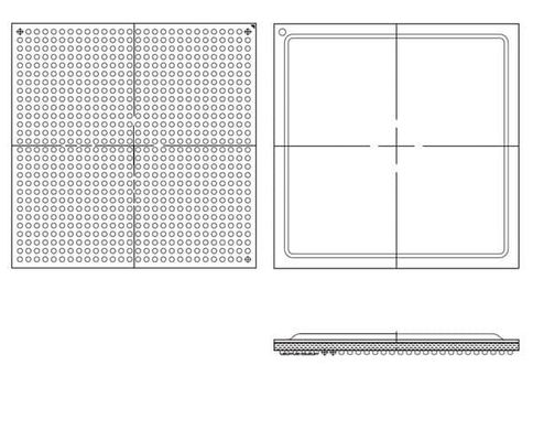 IC Integrated Circuits XC6VLX240T-1FFG784C FBGA-784 Programmable Logic ICs