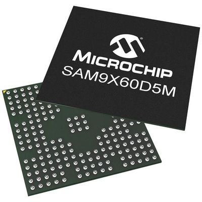 IC Integrated Circuits SAM9X60D5M-I/4FB TFBGA-233 Microprocessors - MPU