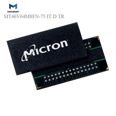 Memory Integrated Circuits MT46V64M8FN-75 IT:D TR