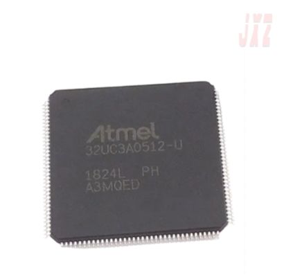 IC Integrated Circuits AT32UC3B1128-Z1UT