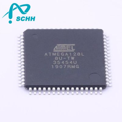 IC Integrated Circuits ATMEGA128RZAV-8AU