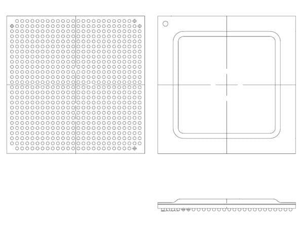 IC Integrated Circuits XC4VFX60-10FFG672I FBGA-672 Programmable Logic ICs