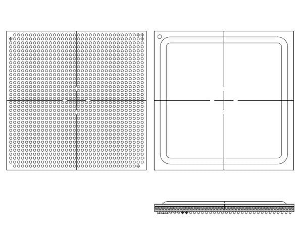 IC Integrated Circuits XC5VLX85-2FFG1153I FBGA-1153 Programmable Logic ICs