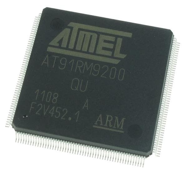 IC Integrated Circuits AT91RM9200-QU-002 PQFP-208 Microprocessors - MPU