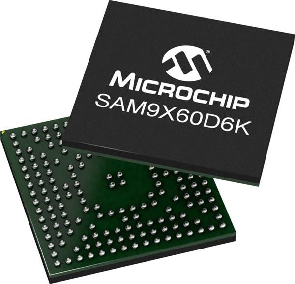 IC Integrated Circuits SAM9X60D6K-I/4GB TFBGA-196 Microprocessors - MPU
