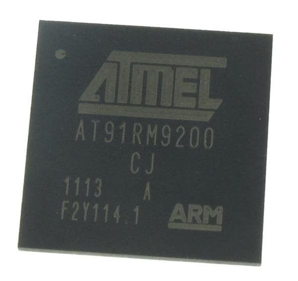 IC Integrated Circuits AT91RM9200-CJ-002 BGA-256 Microprocessors - MPU