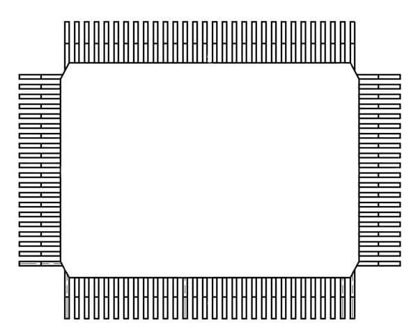 IC Integrated Circuits R7FA6T1AB3CFP#AA0 QFP-100 Microcontrollers - MCU