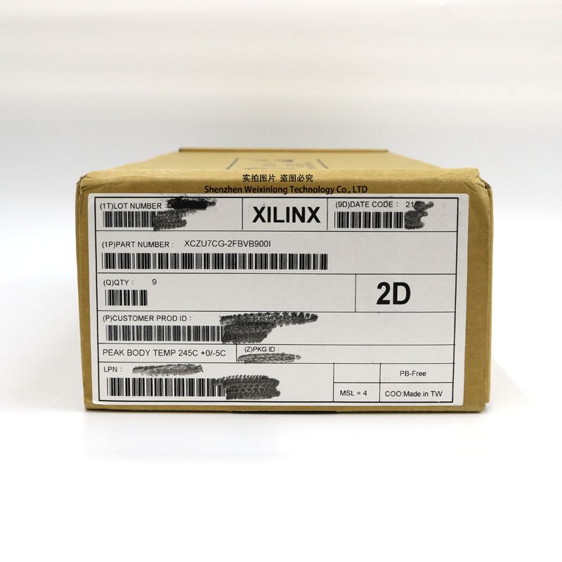 Embedded Processors XCZU7CG-2FBVB900I Tray