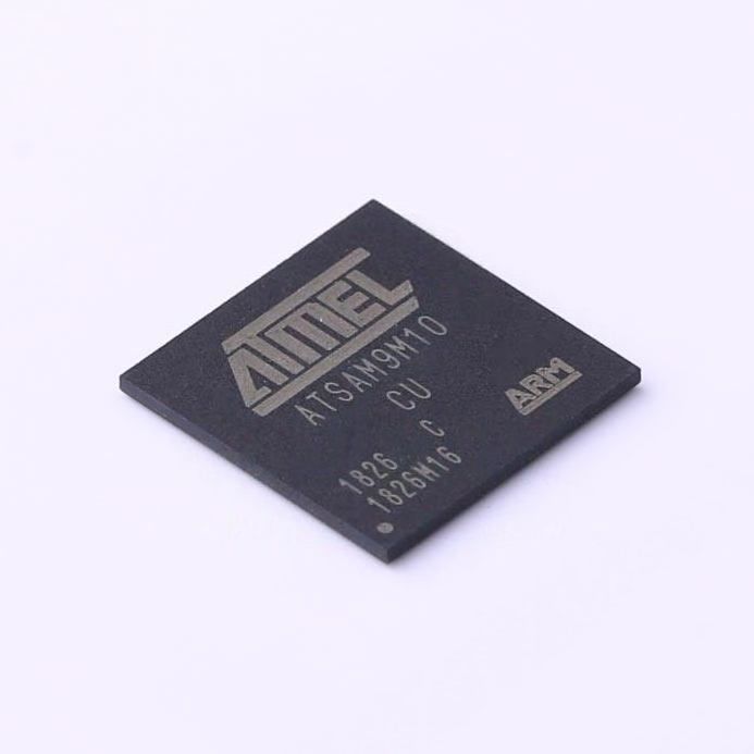 IC Integrated Circuits AT91SAM9M10C-CU