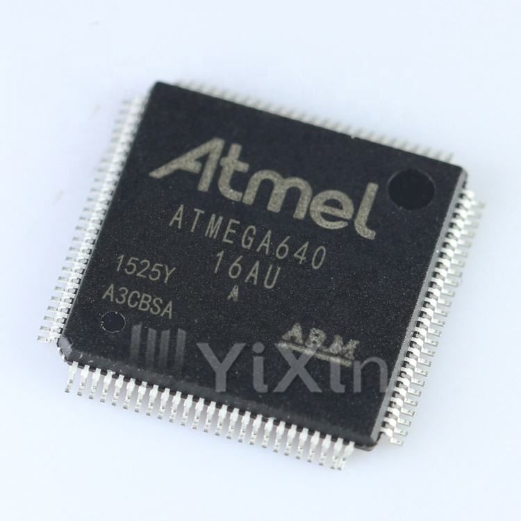 IC Integrated Circuits ATMEGA640-16AU