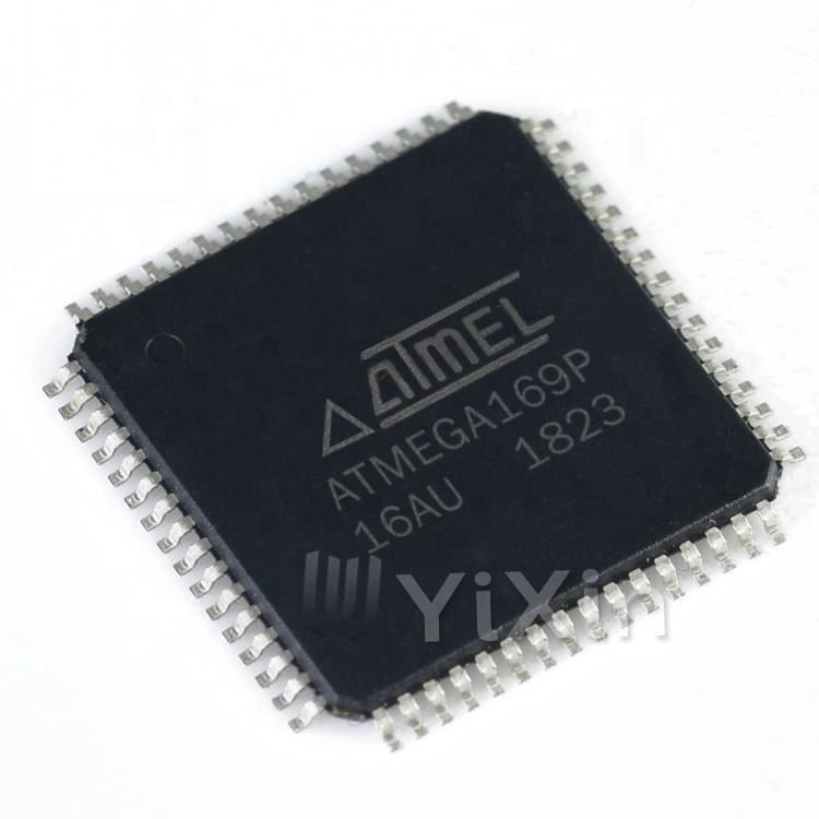IC Integrated Circuits ATMEGA169P-16AU