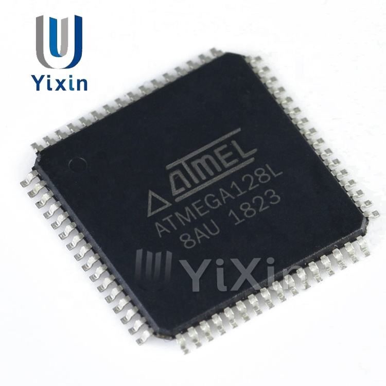 IC Integrated Circuits ATmega128L-8AU