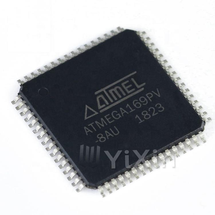 IC Integrated Circuits ATMEGA169PV-8AU
