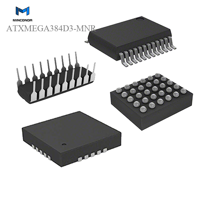 IC Integrated Circuits ATXMEGA384D3-MNR